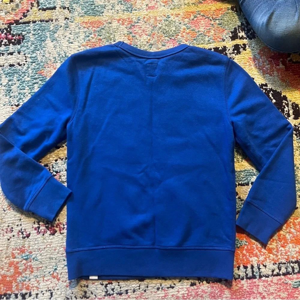 Gap Kids Blue Skateboard Graphic Pull On Sweatshirt Boys Size Large